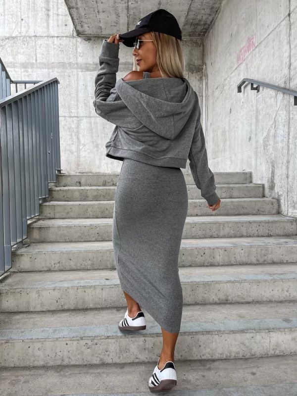 WW | Elegant knitted dress and sweater Se