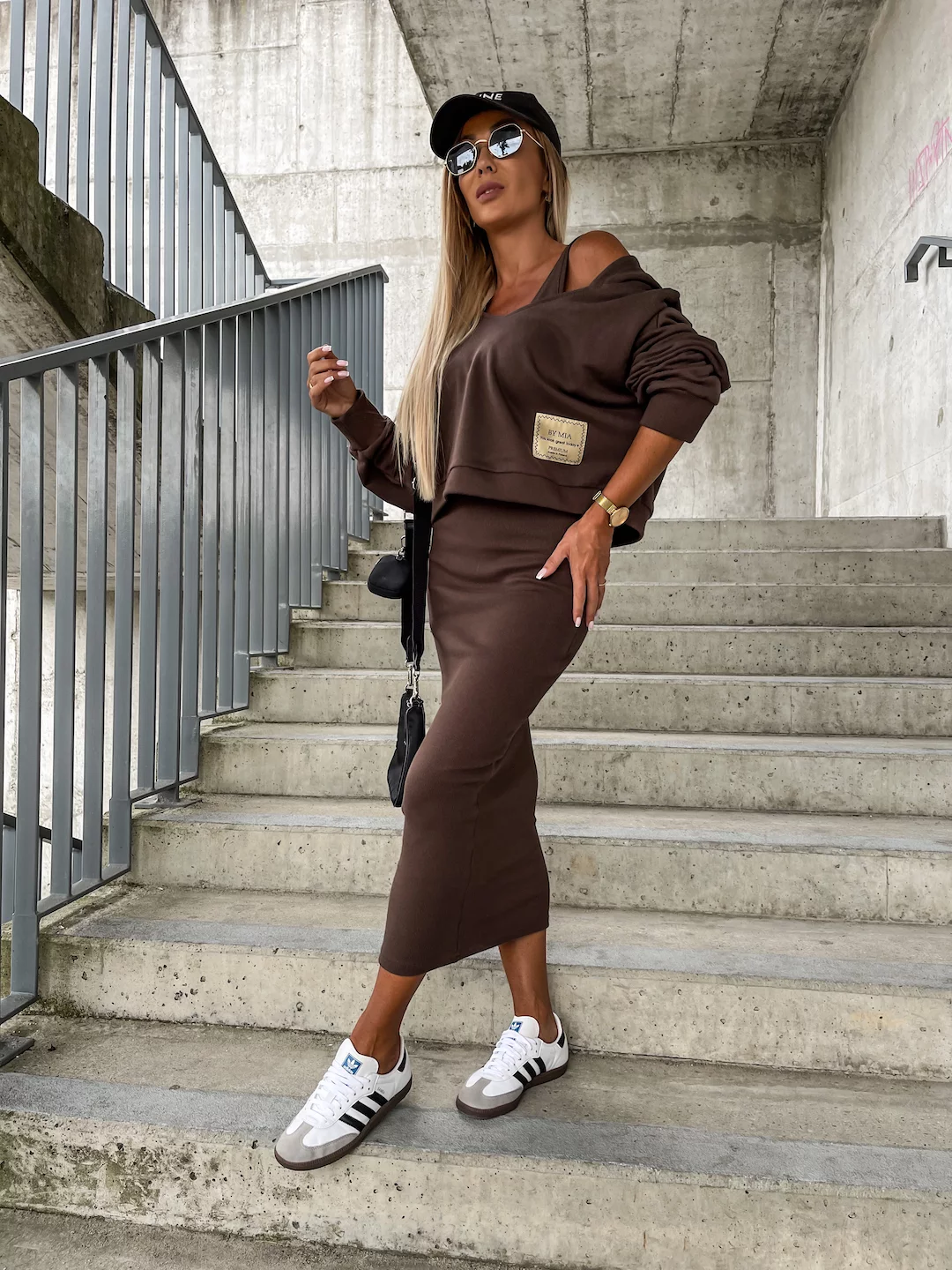 WW | Elegant knitted dress and sweater Se