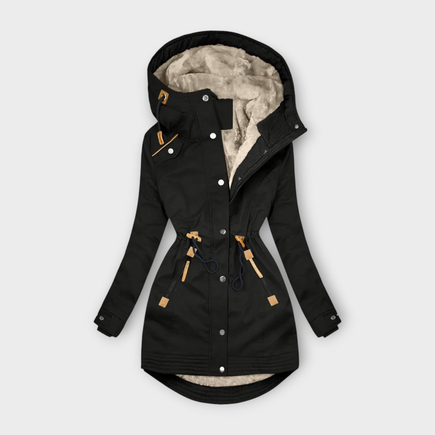 Marloes - Cozy, fur-lined coat
