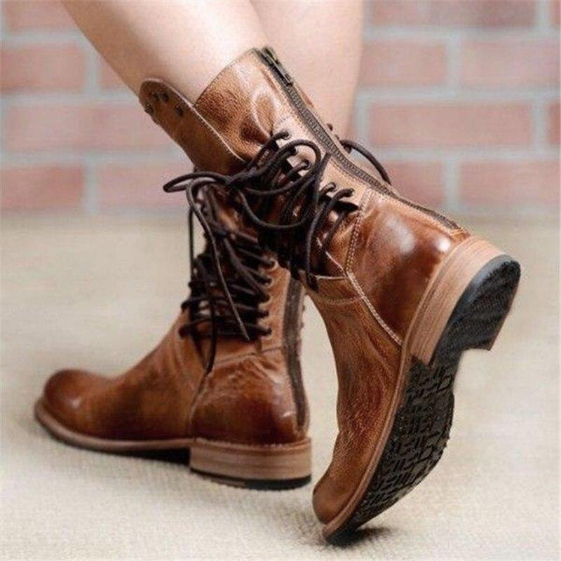 Anita - Leather Boots