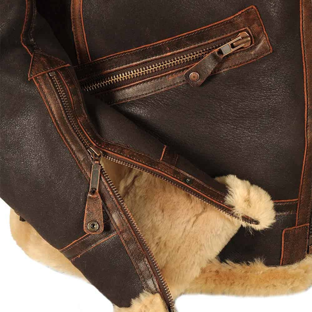 Aart - Warm pilot jacket