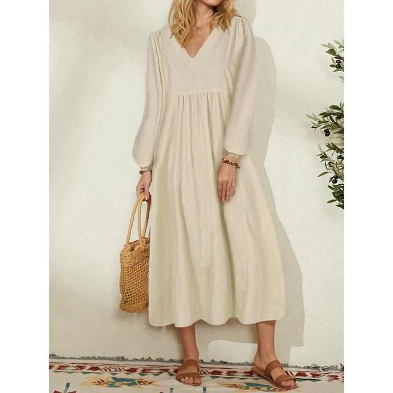 Juliette - Flowing V-Neck Dress