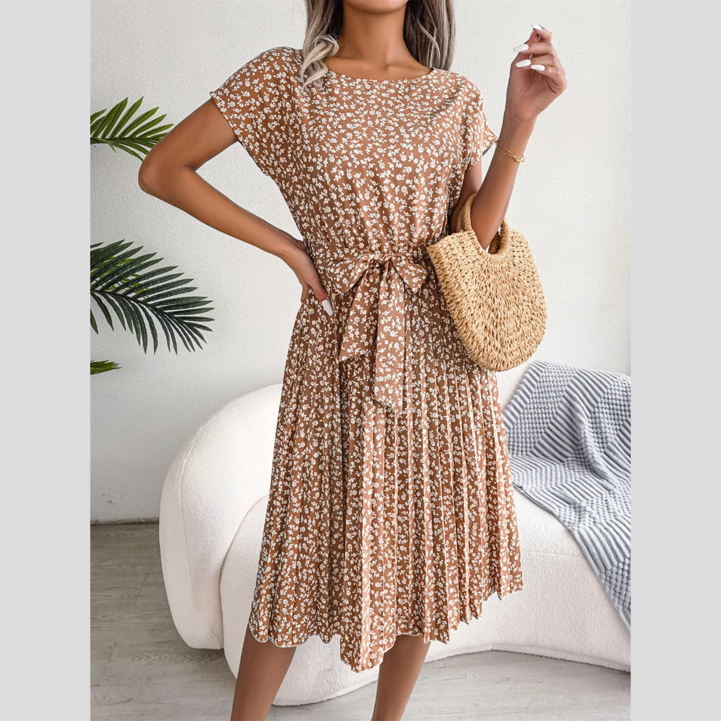 ALESSIA - ELEGANT BELLY COVERING DRESS