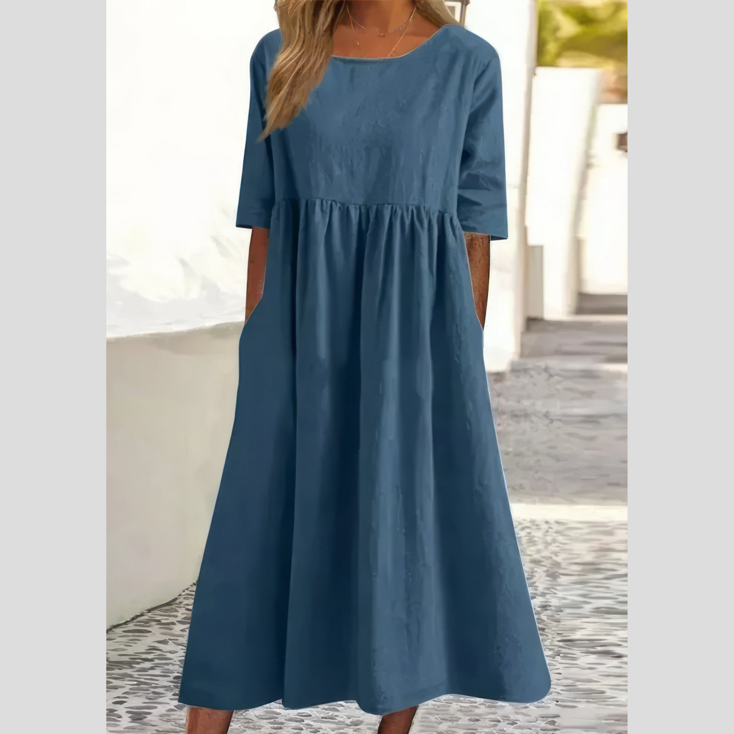 LORETTA - ELEGANT BELLY COVERING DRESS