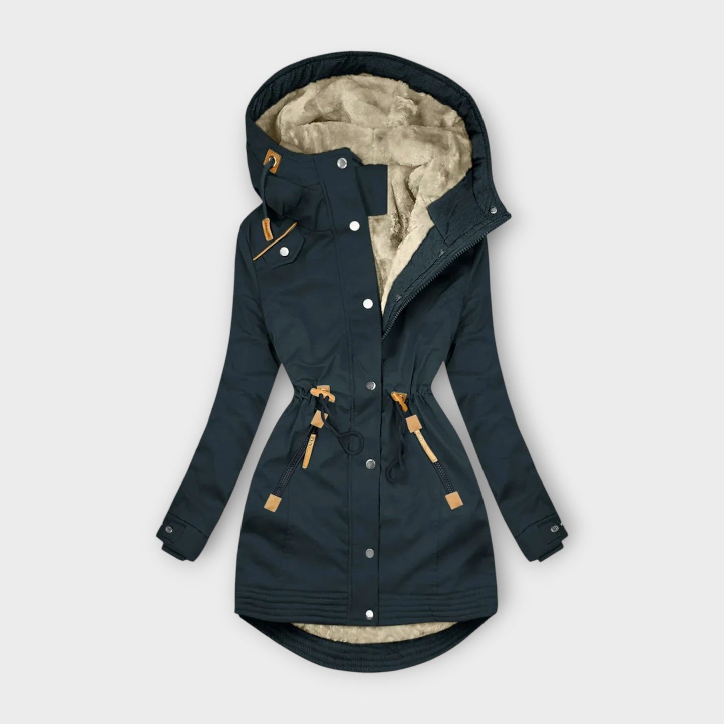 Marloes - Cozy, fur-lined coat
