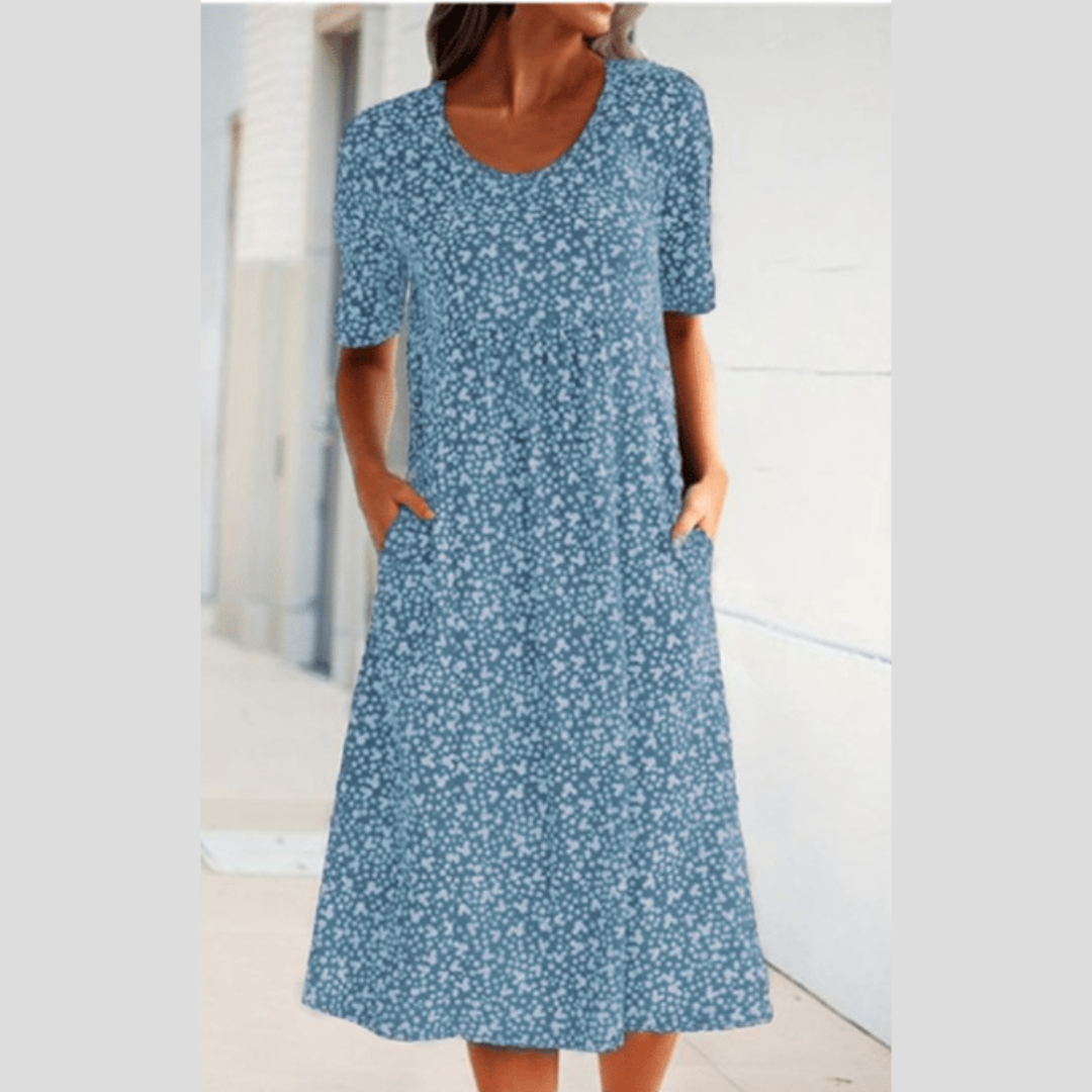 AMARA - ELEGANT BELLY COVERING DRESS