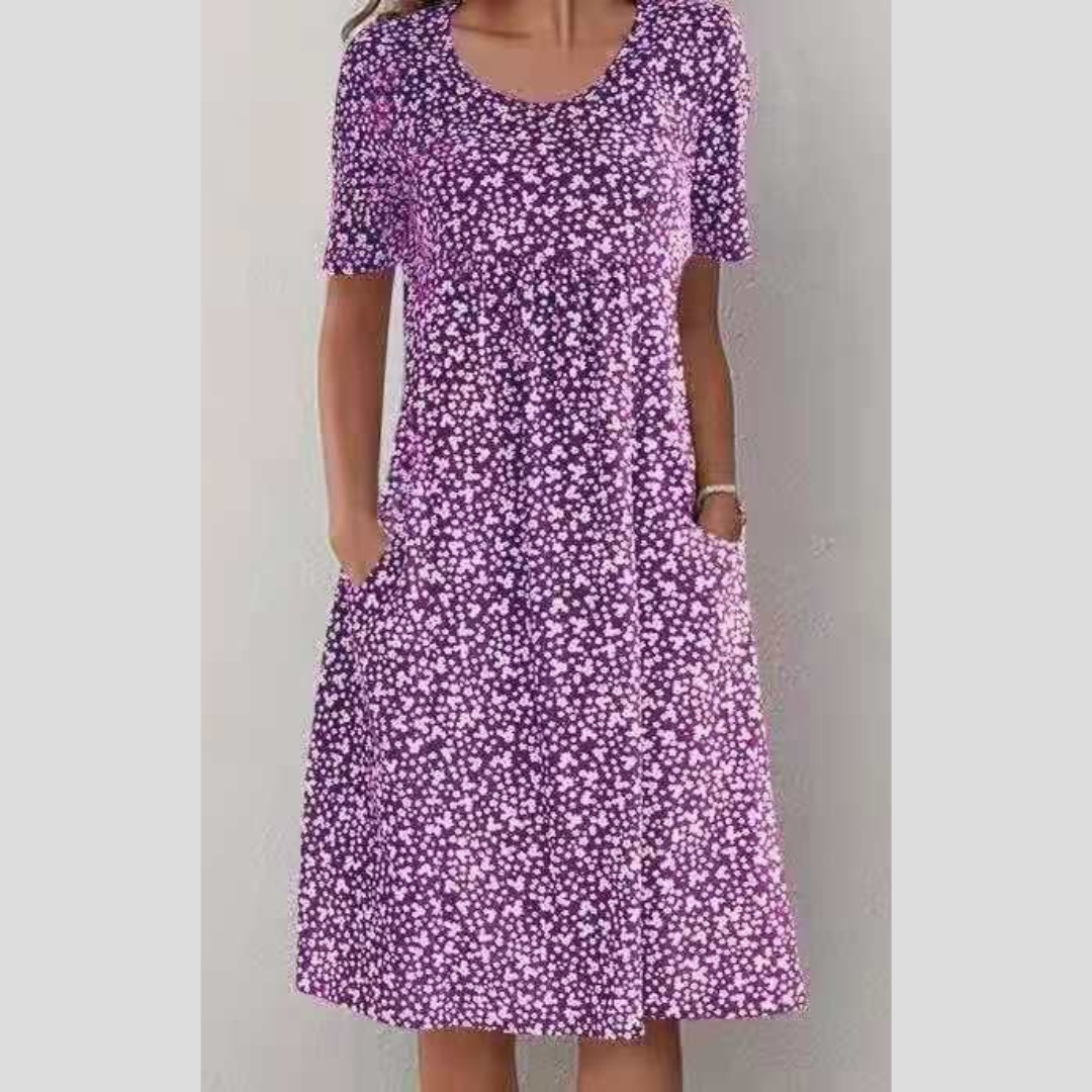 AMARA - ELEGANT BELLY COVERING DRESS