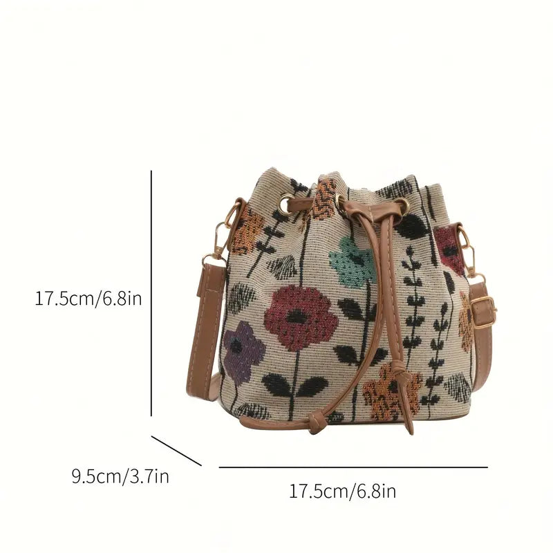VIX - ELEGANT CROSS PATTERN CROSSBODAY BAG