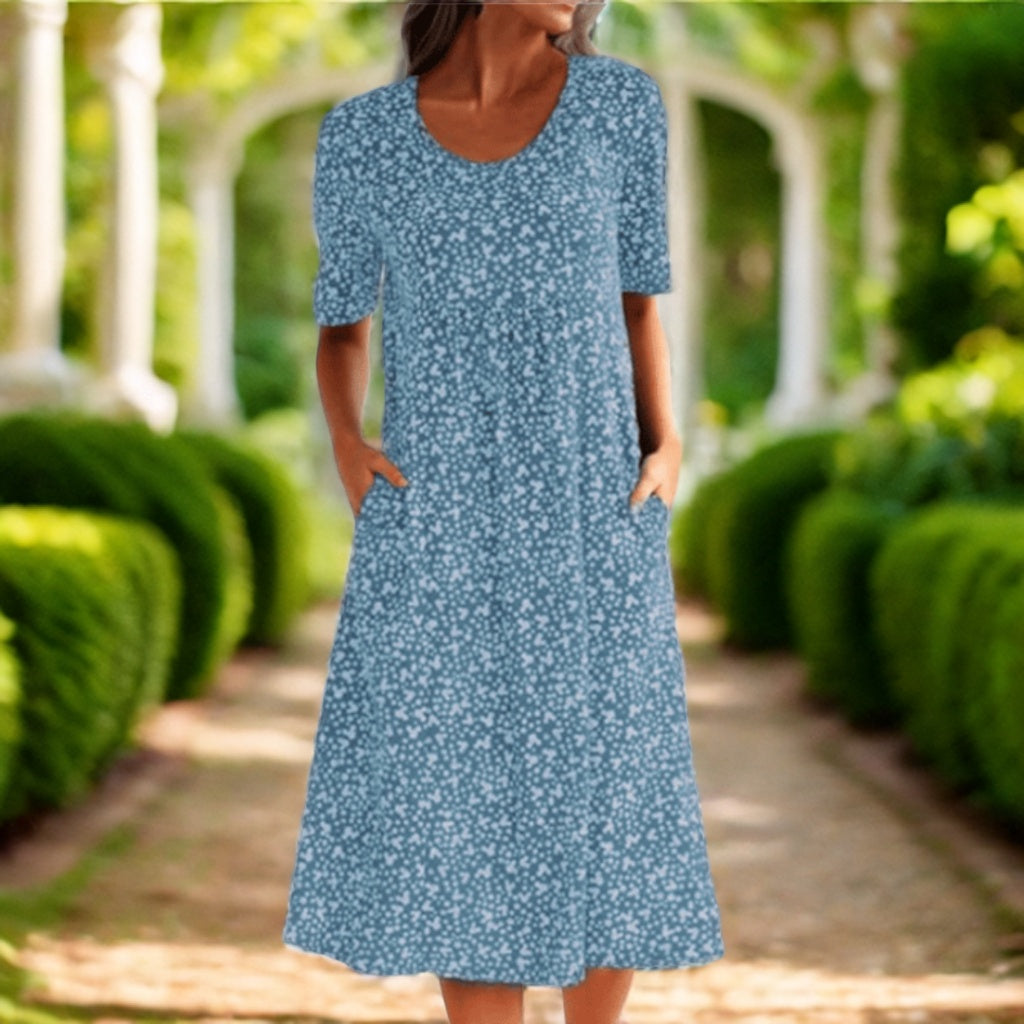 AMARA - ELEGANT BELLY COVERING DRESS