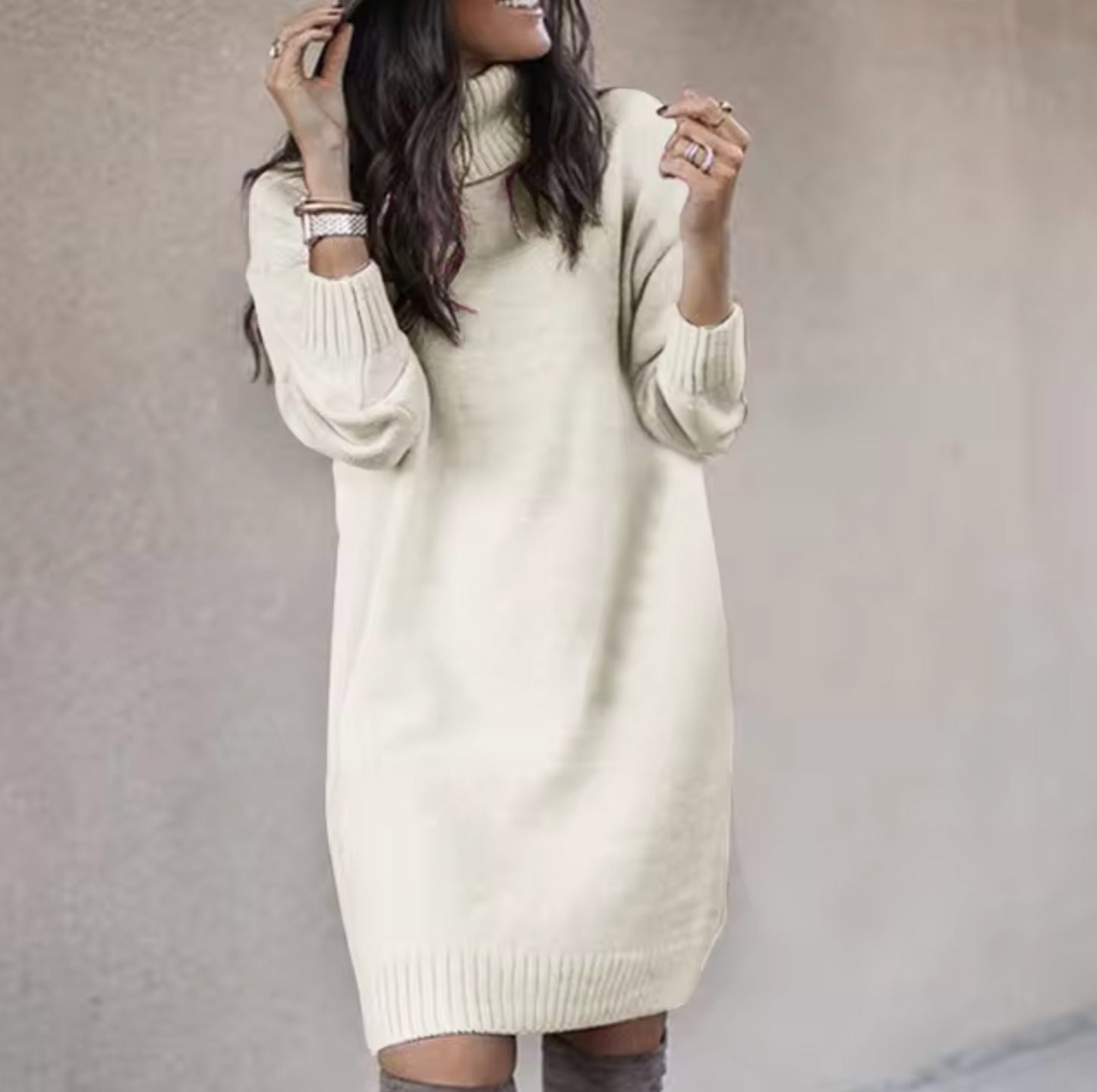 WW | Loose Sweater Dress