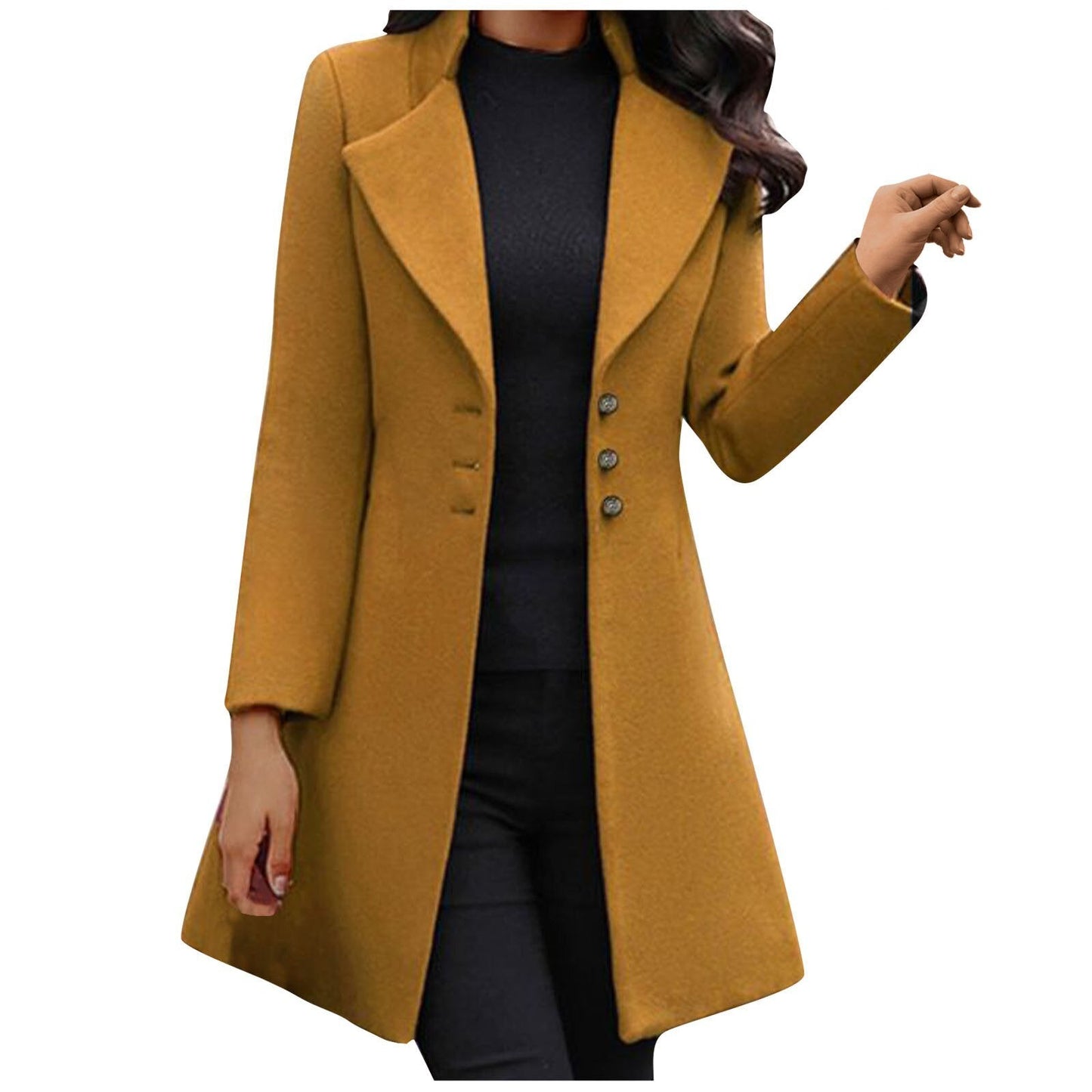 Alina - warm, elegant wool coat
