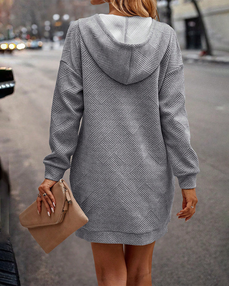 WW | Dress Sweater Combination with Hood for Fall 2023