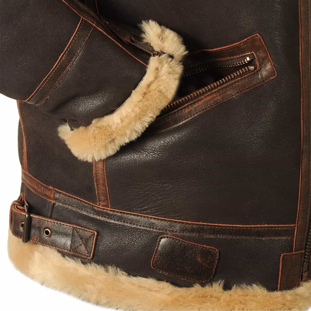 Aart - Warm pilot jacket
