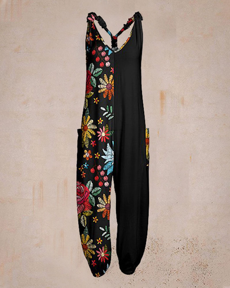 Soleen - Relaxed Printed Jumpsuit