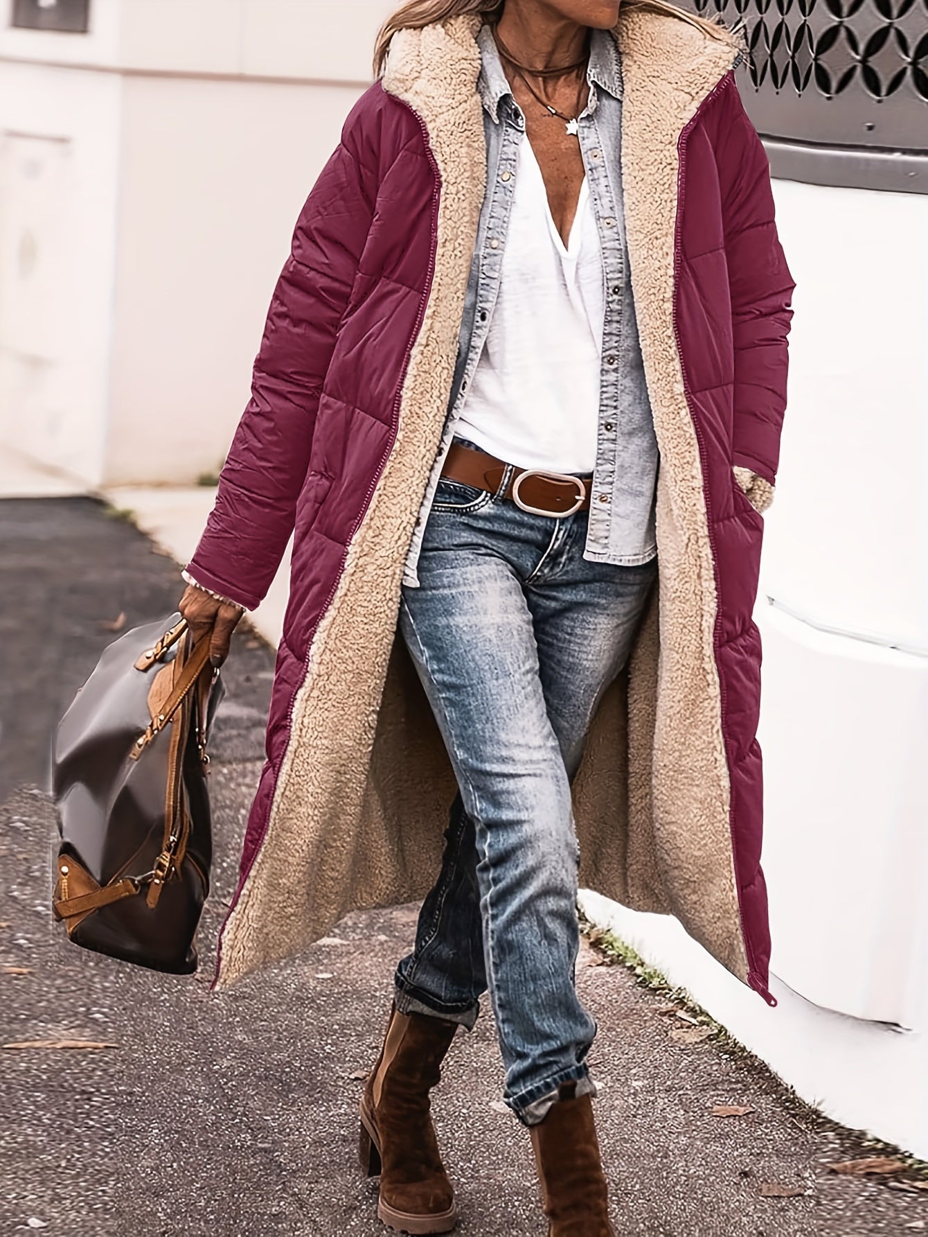 Diane - warm reversible parka
