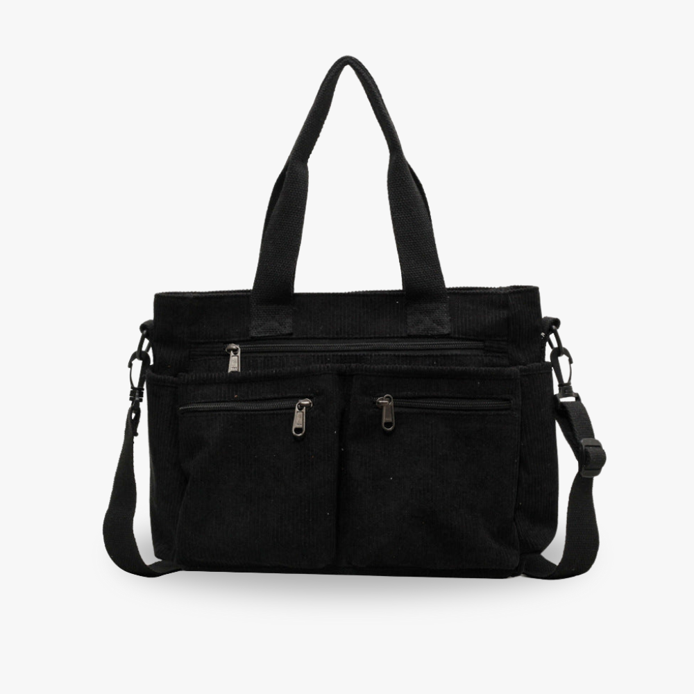 HAILEY - CORDUROY SHOULDER BAG