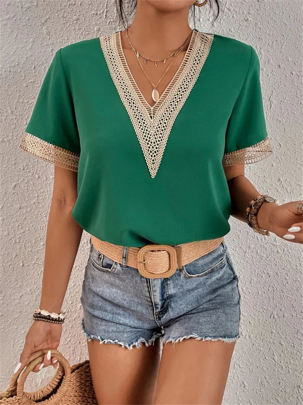 Neckline top for women