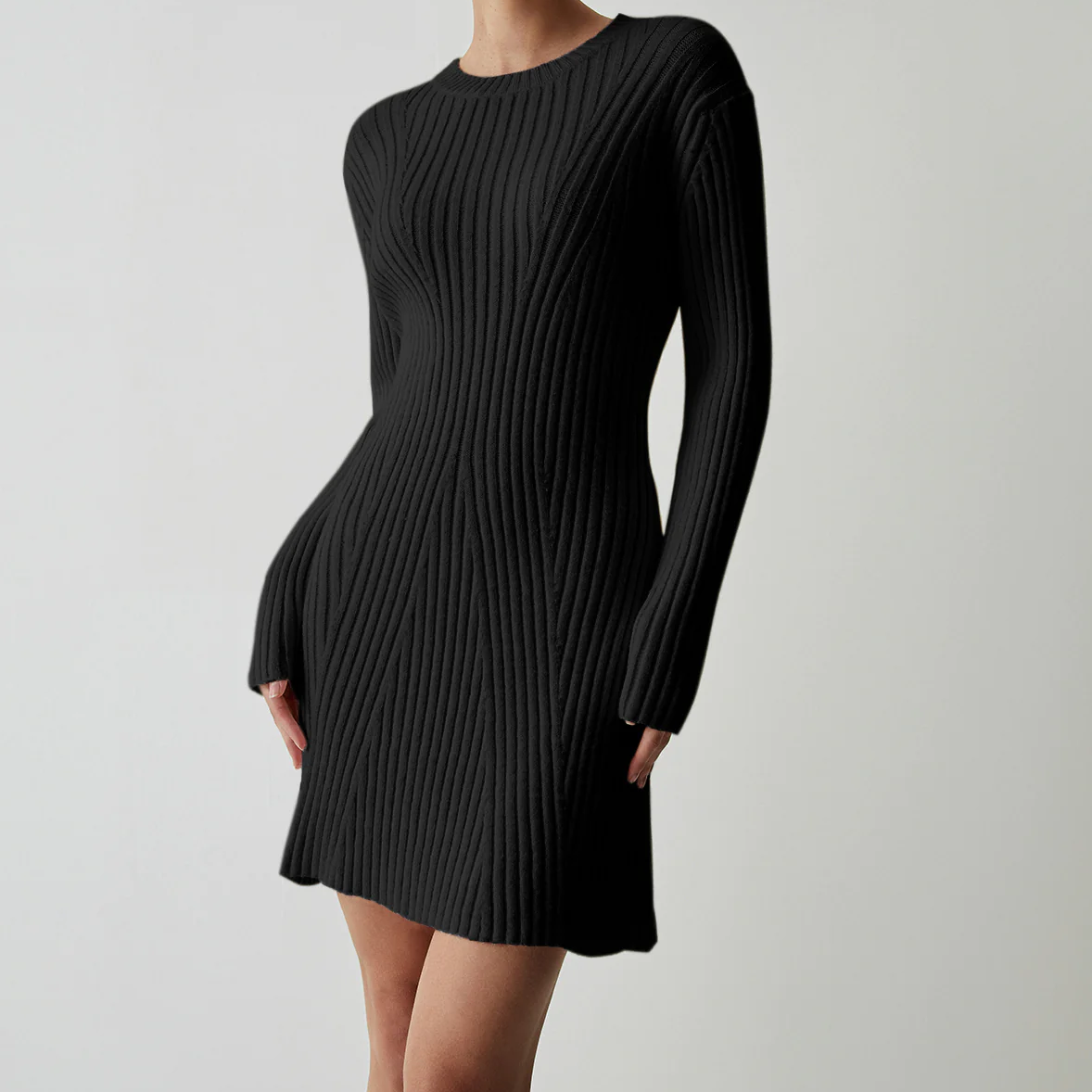 WW | Knitted sweater dress