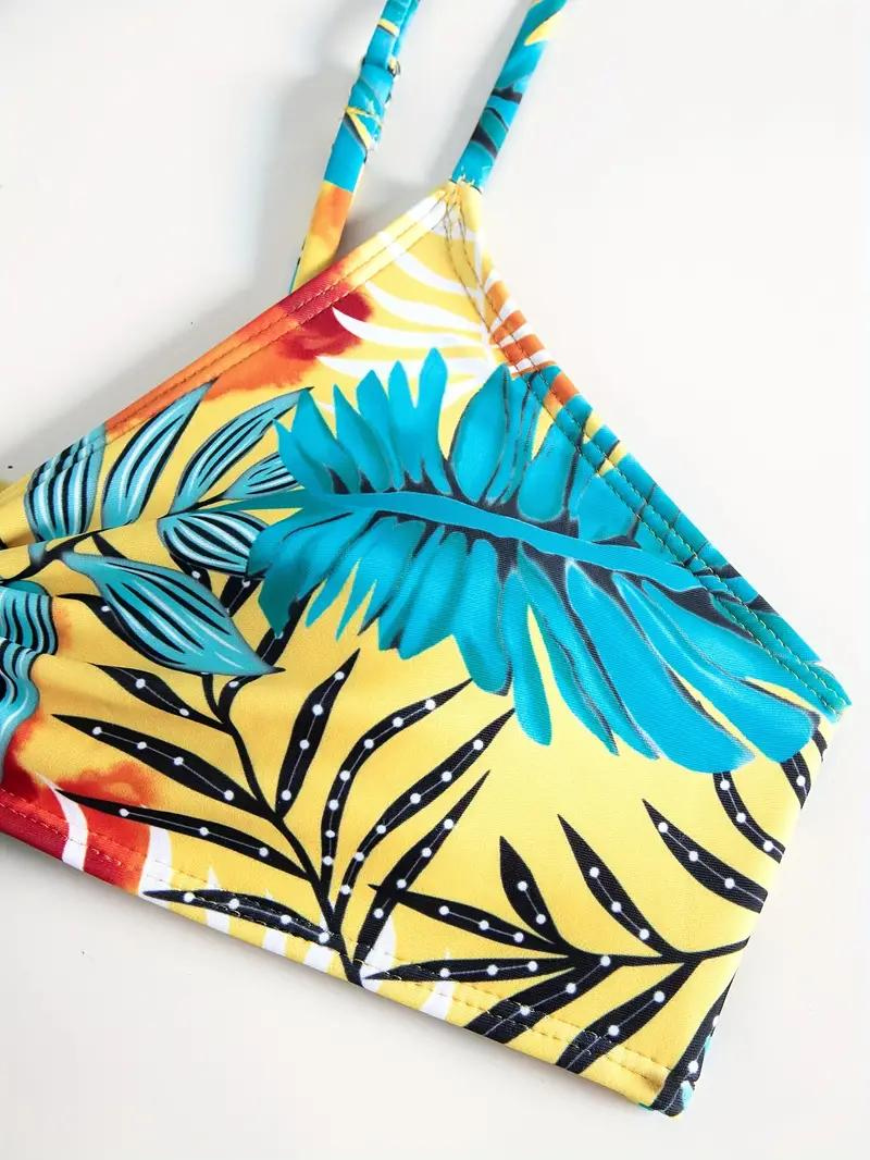 Cover-Up Set, High-Waisted, Printed, Set, Beachwear