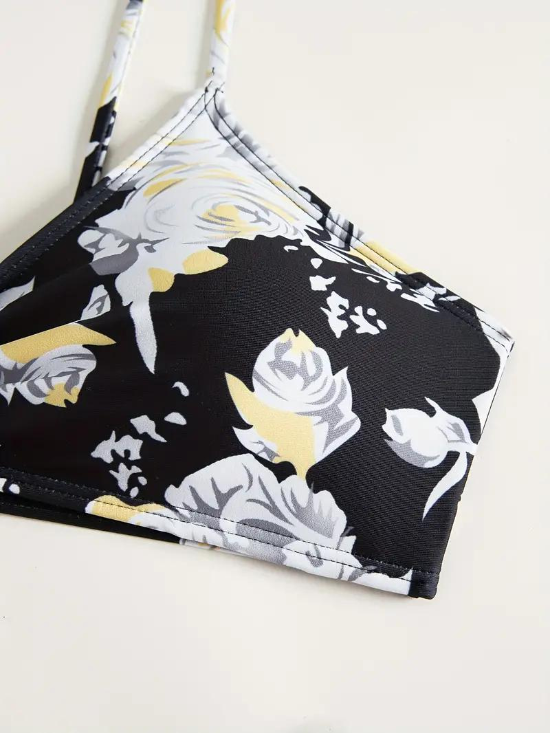 Cover-Up Set, High-Waisted, Printed, Set, Beachwear