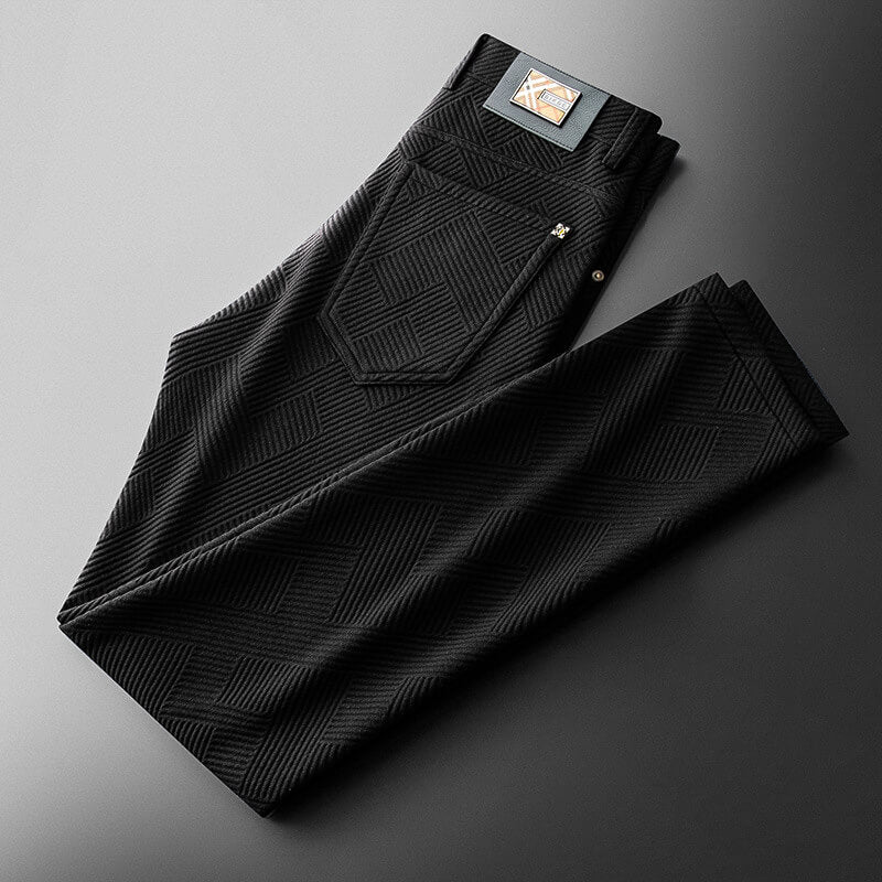 Simon | Jacquard Knit Pants