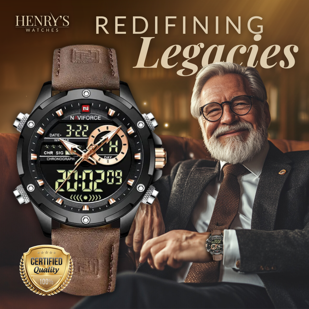 Men's Waterproof Luminous Watch