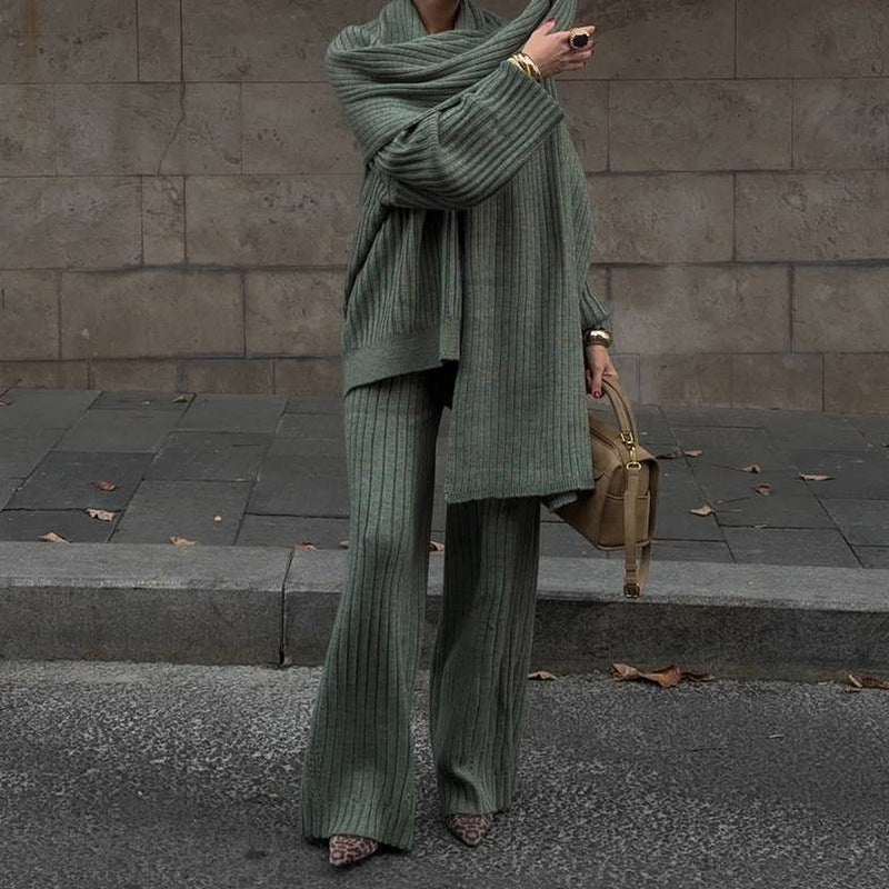 Women's knitted suit
