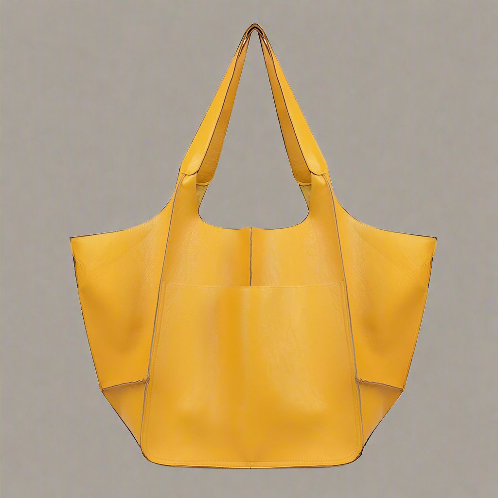 Zanna - Stylish large bag made of soft leather