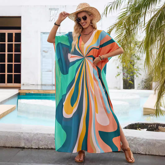Beach Holiday Loose Bikini Cover-Up