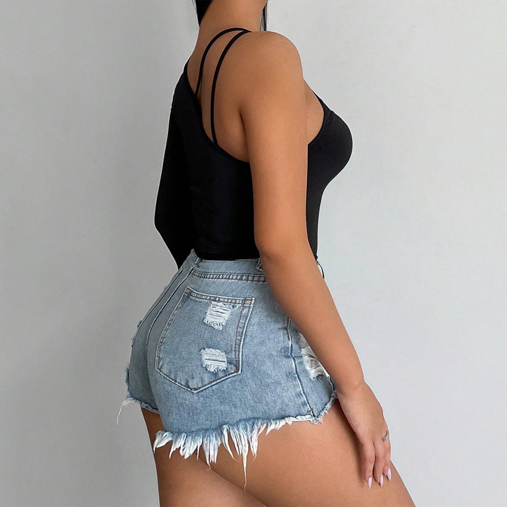 Women's asymmetric long-sleeved crop top with fashionable cut-out W&W