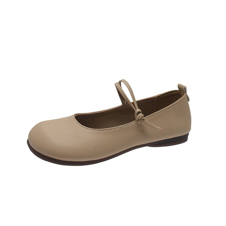 Women's ballerinas with elegant straps and flexible inner lining W&W