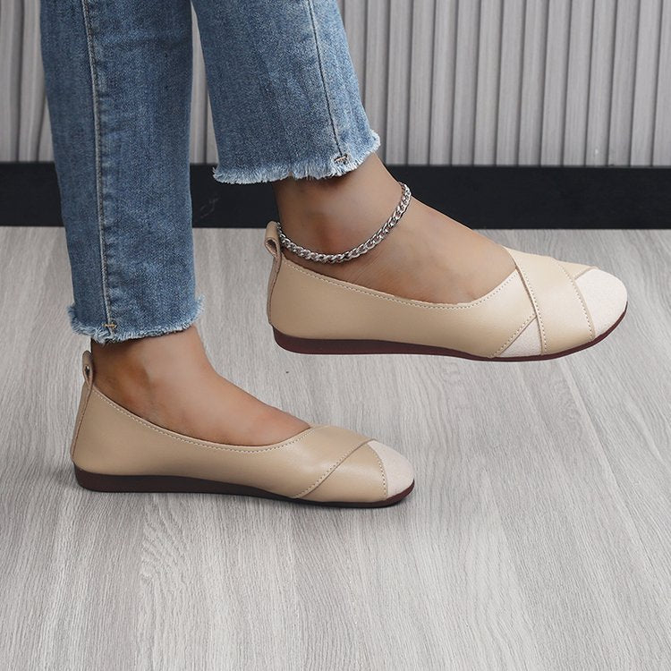 Women's comfortable ballerinas with ergonomic footbed technology W&W