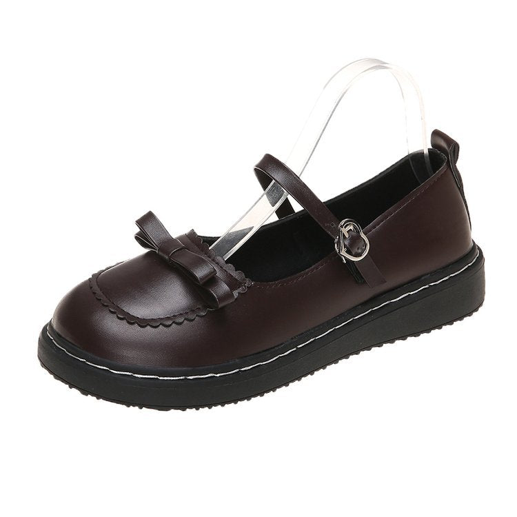 Women's ballerinas with comfortable straps and fashionable bow detail W&W
