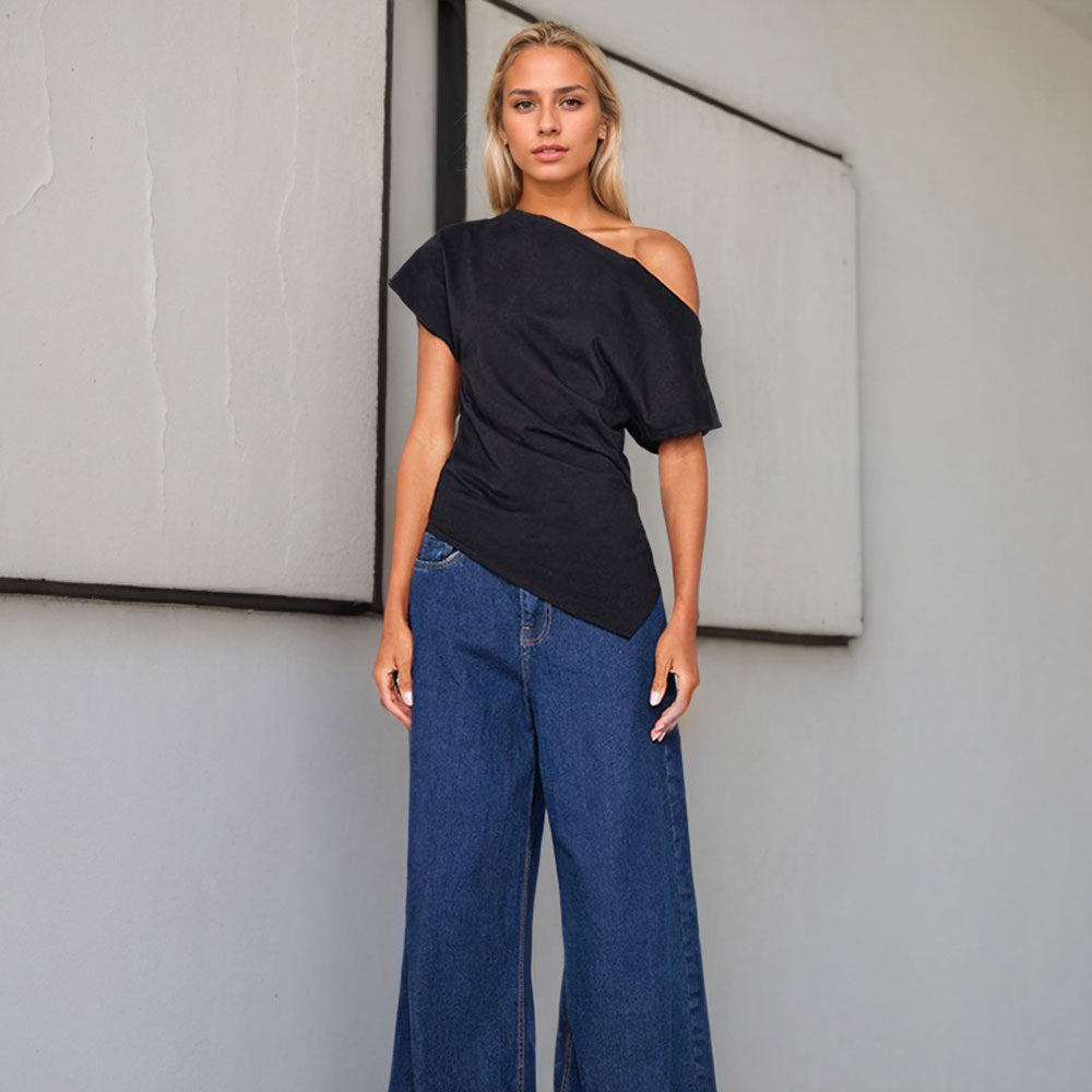 Women's asymmetric top W&W