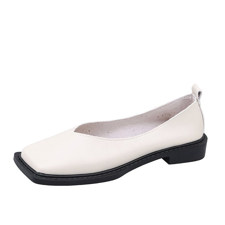 Women's comfortable ballerinas with modern pointed toe and non-slip sole W&W