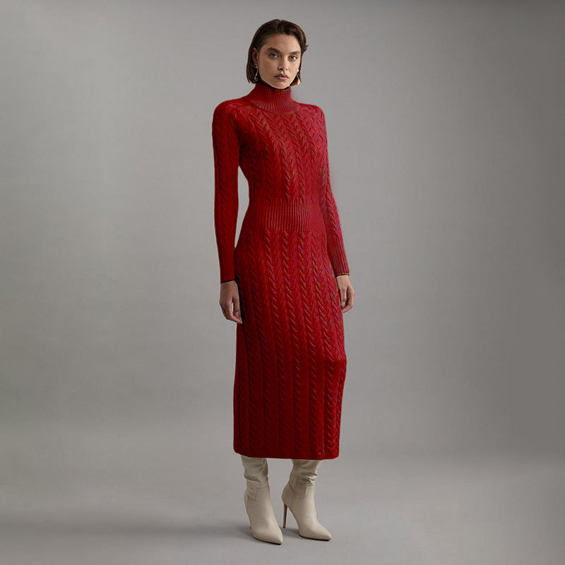 Women's knitted dress