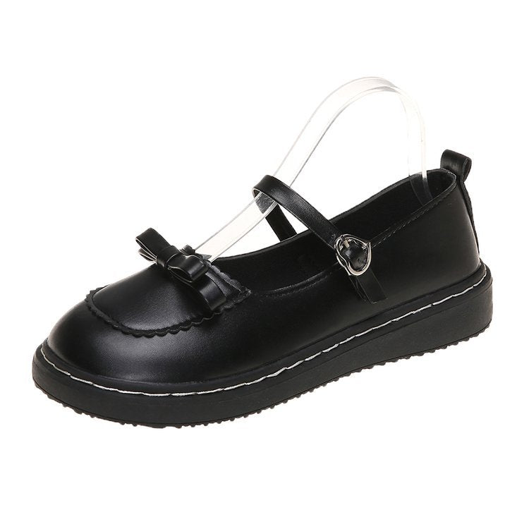 Women's ballerinas with comfortable straps and fashionable bow detail W&W
