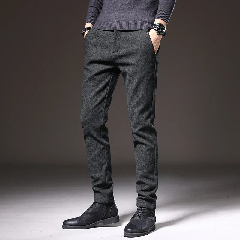 Sebastiano | Slim Fit Pants (+Free Belt)