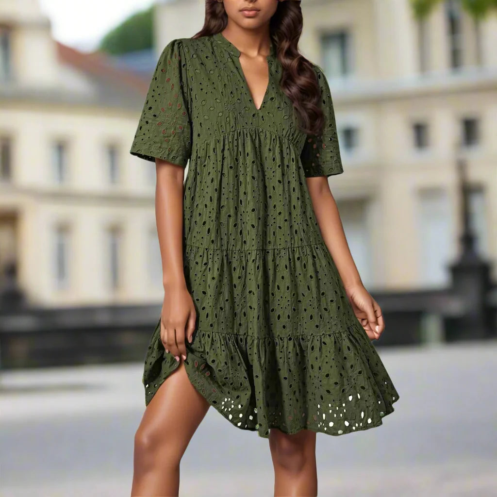 TANITA - ELEGANT BELLY COVERING DRESS
