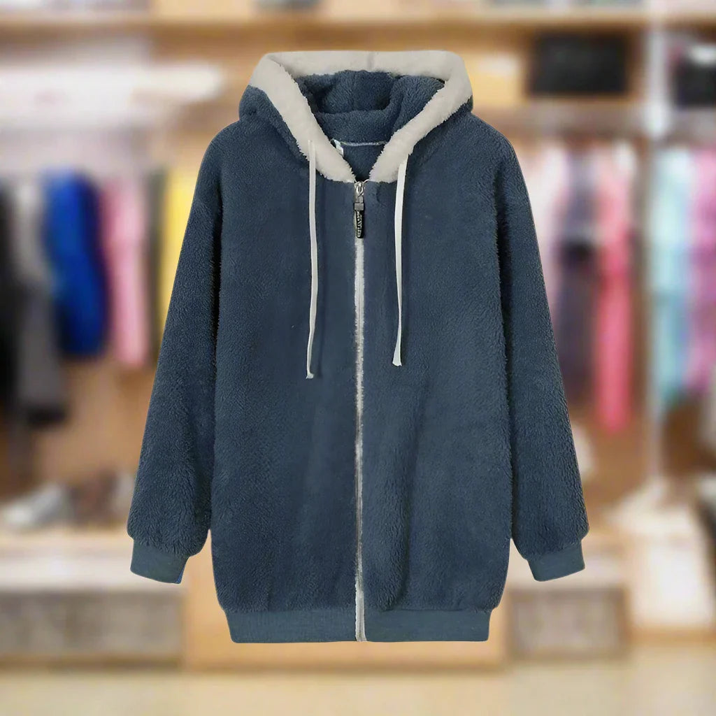 Wilina | Soft fleece vest with hood