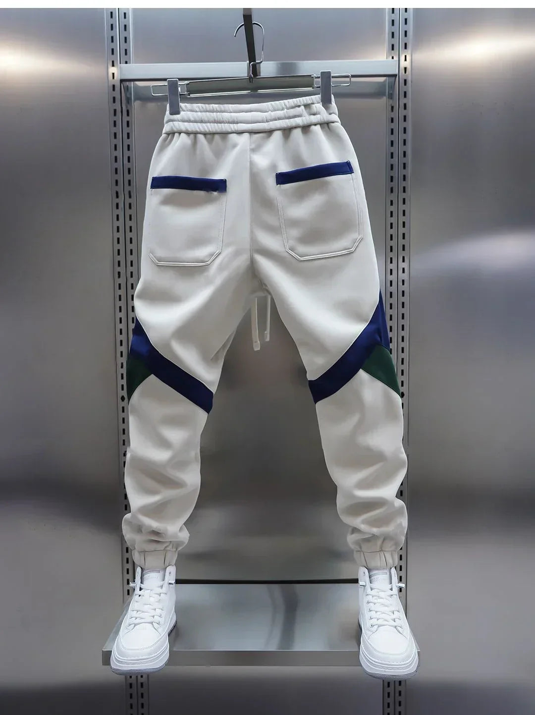 Paneled Casual Pants