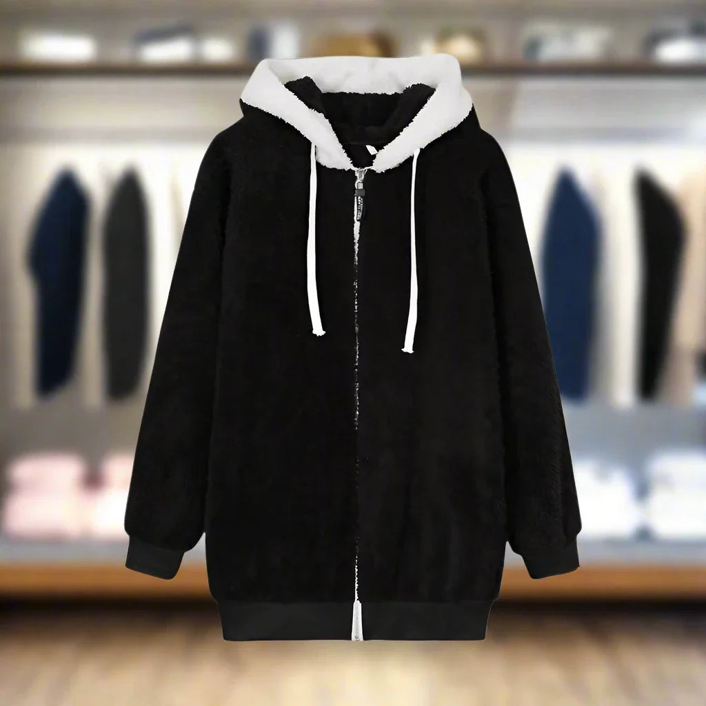 Wilina | Soft fleece vest with hood