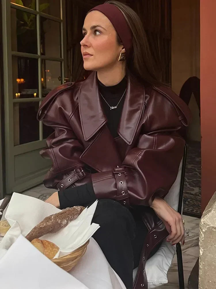 Clara - Beautiful leather jacket