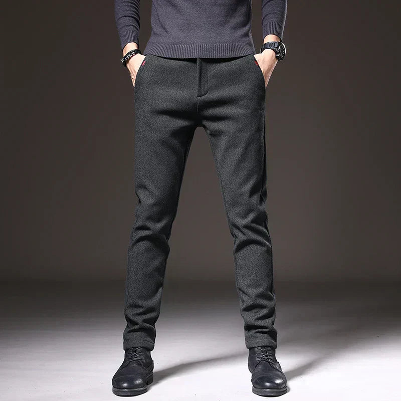 Sebastiano | Slim Fit Pants (+Free Belt)
