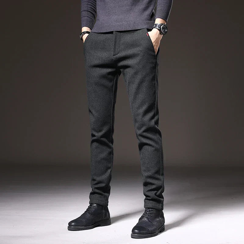 Sebastiano | Slim Fit Pants (+Free Belt)