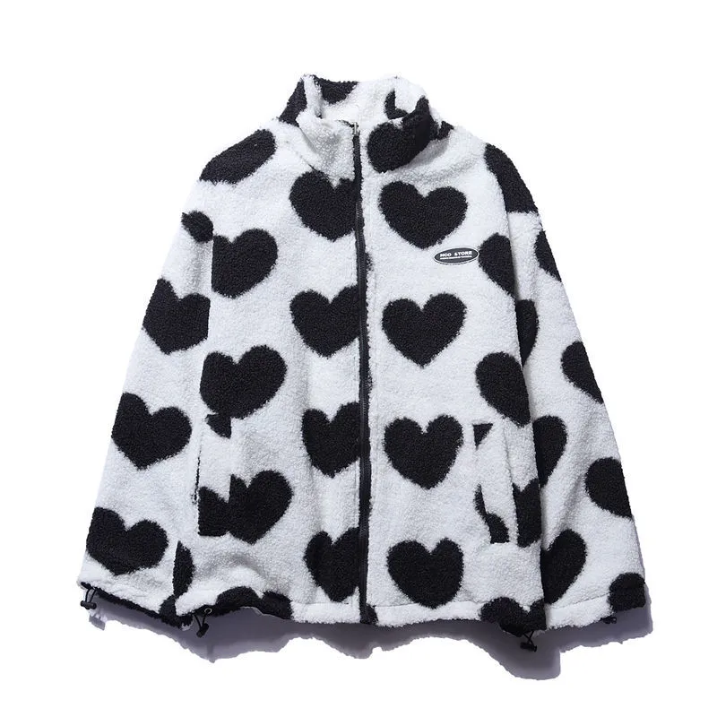 Raya - Double-sided heart jacket