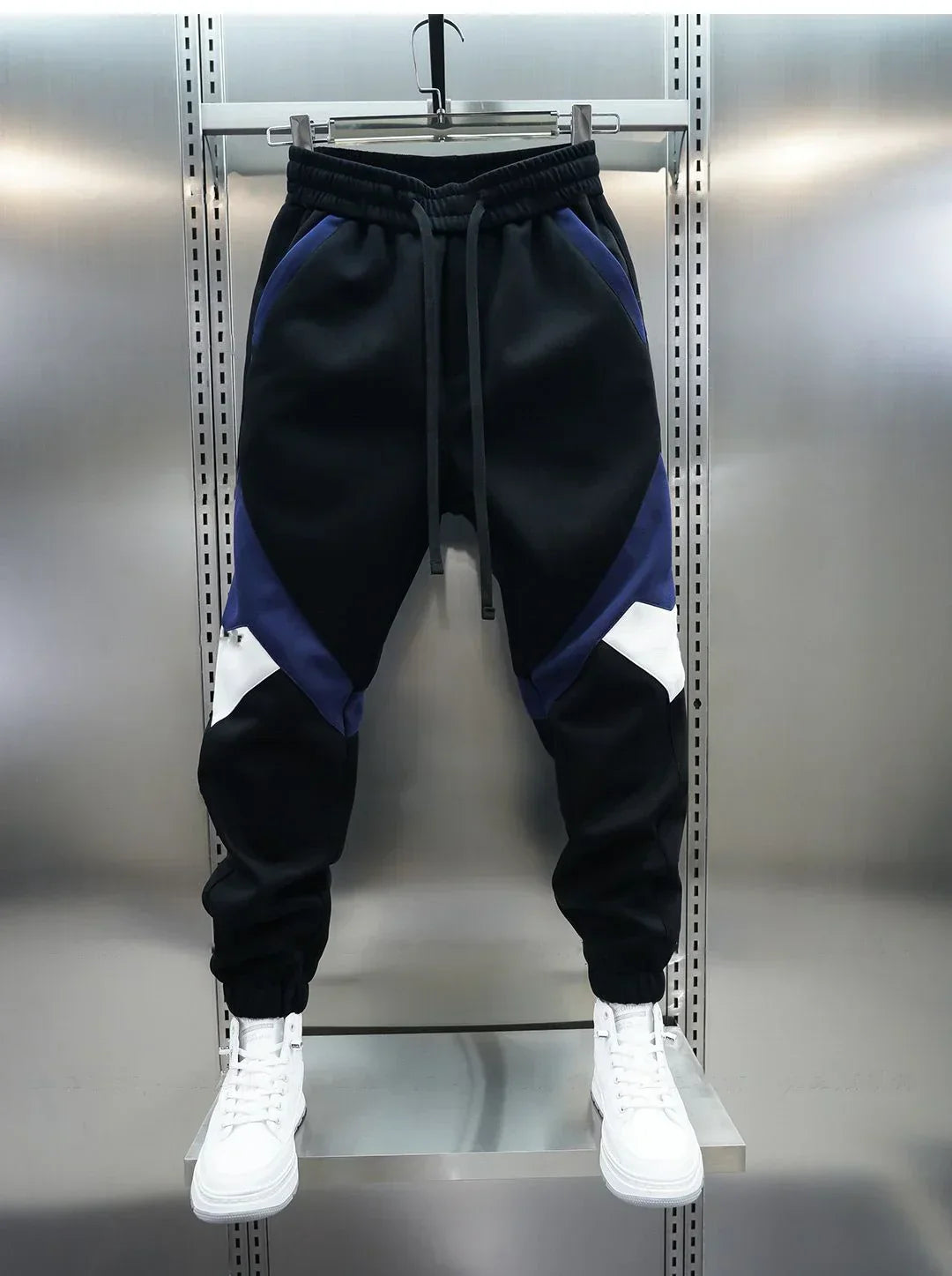Paneled Casual Pants