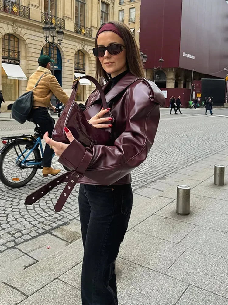 Clara - Beautiful leather jacket