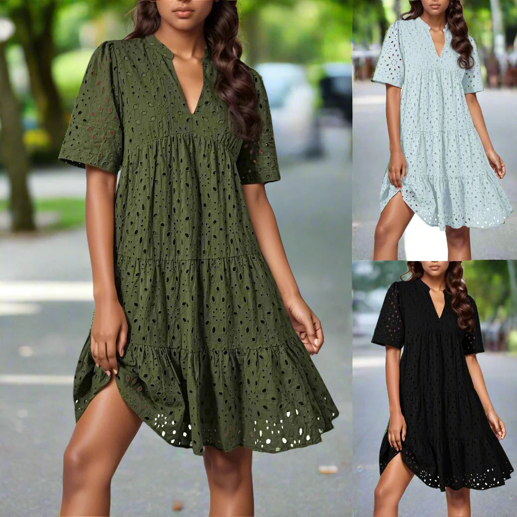 TANITA - ELEGANT BELLY COVERING DRESS