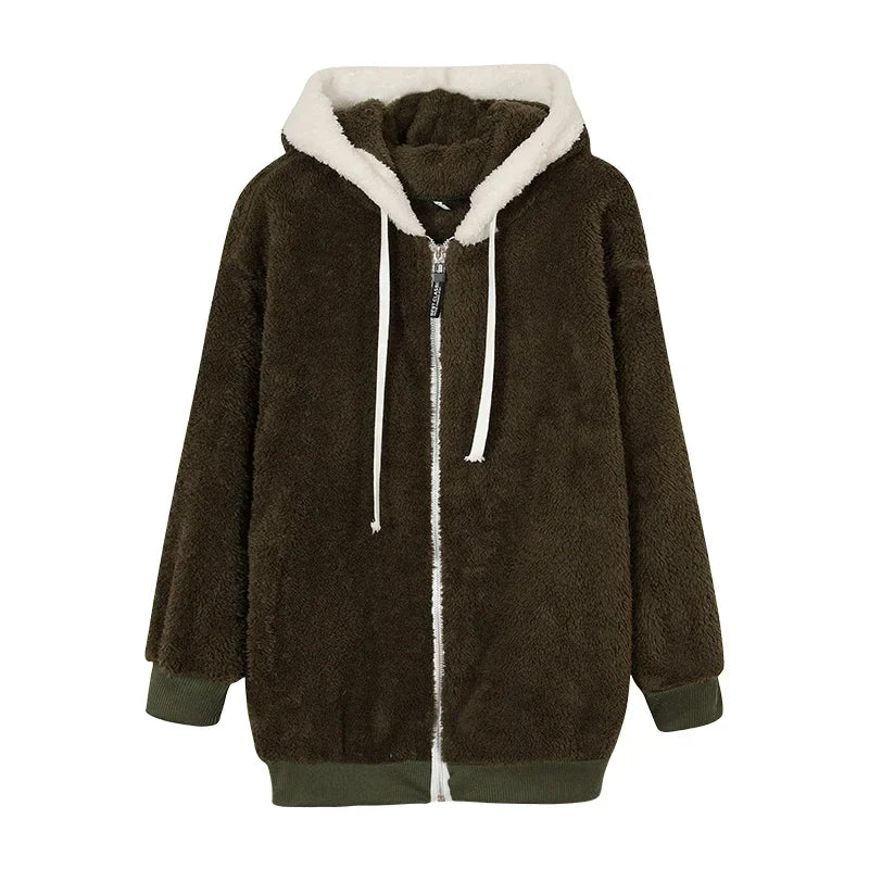 Wilina | Soft fleece vest with hood